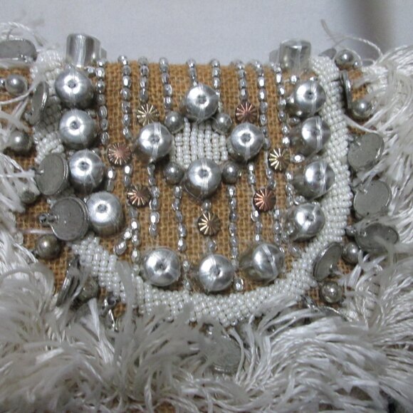 Steve Madden crochet shoulder backpack purse satchel Studded convertible large - Picture 4 of 11